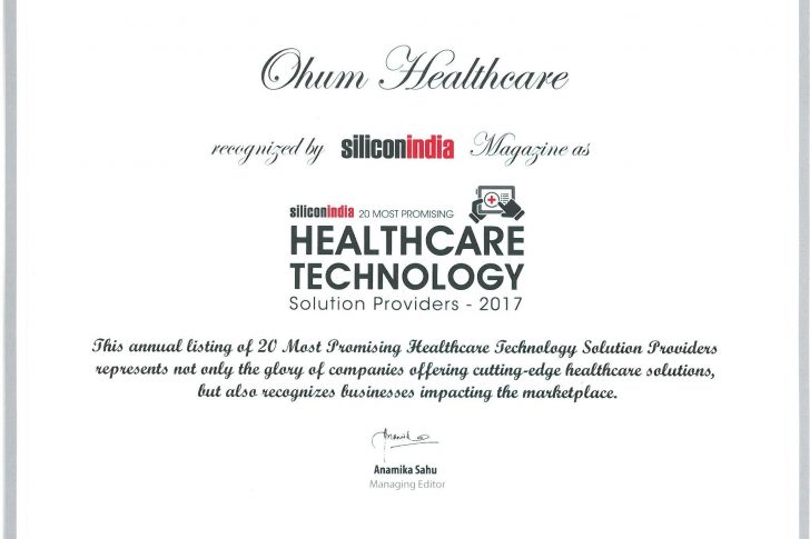 20 Most Promising Healthcare Solution Providers 2017